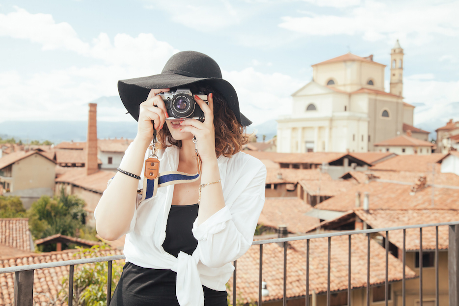 jeshoots stock photo girl taking photo