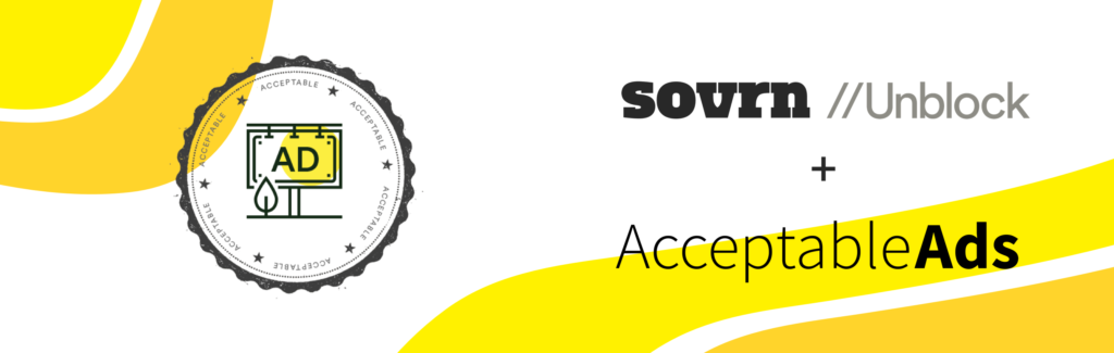 acceptable ads sovrn network whitelist //Unblock